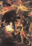 MENGS, Anton Raphael The Adoration of the Shepherds Germany oil painting artist